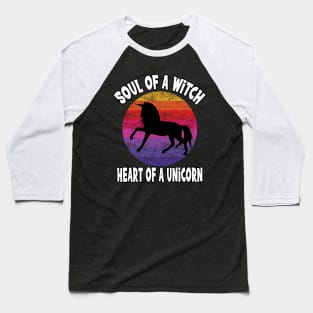 Heart of A Unicorn Baseball T-Shirt